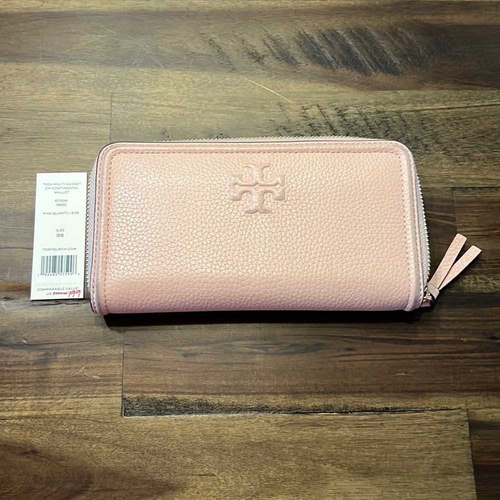 Tory Burch Thea Multi-Gusset Zip Continental wallet